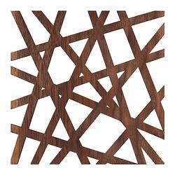Foto van Krumble pannenonderzetter vierkant - hout - bruin