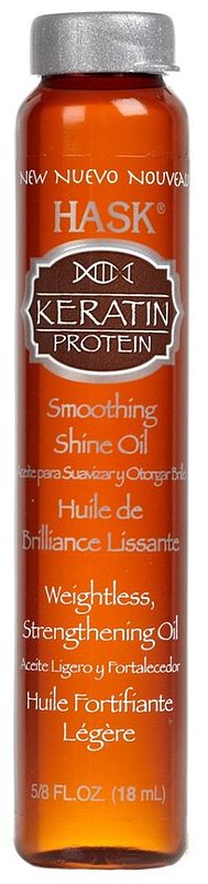 Foto van Hask keratin protein smoothing shine oil