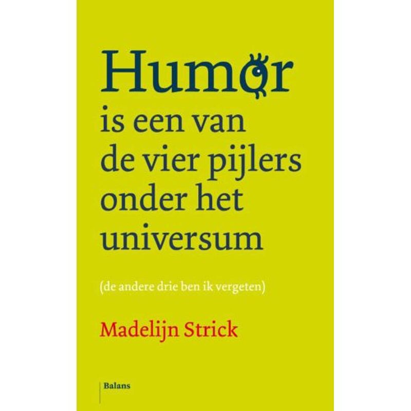 Foto van Humor is een van de vier pijlers onder het