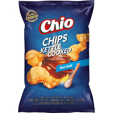 Foto van Chio chips kettle cooked sea salt 150g bij jumbo