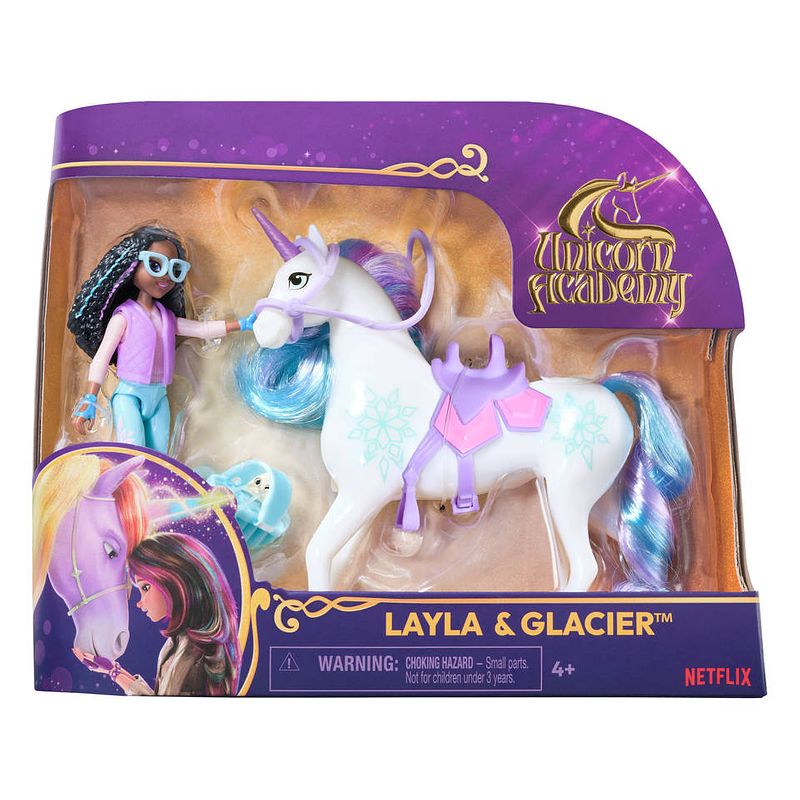 Foto van Unicorn academy layla & glacier speelset