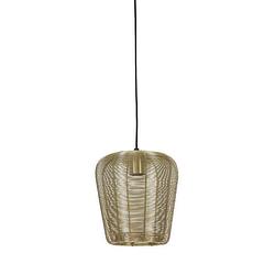 Foto van Light & living - hanglamp adeta - 23x23x25 - goud