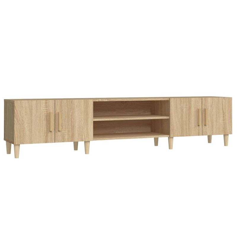 Foto van Vidaxl tv-meubel 180x31,5x40 cm bewerkt hout sonoma eikenkleurig