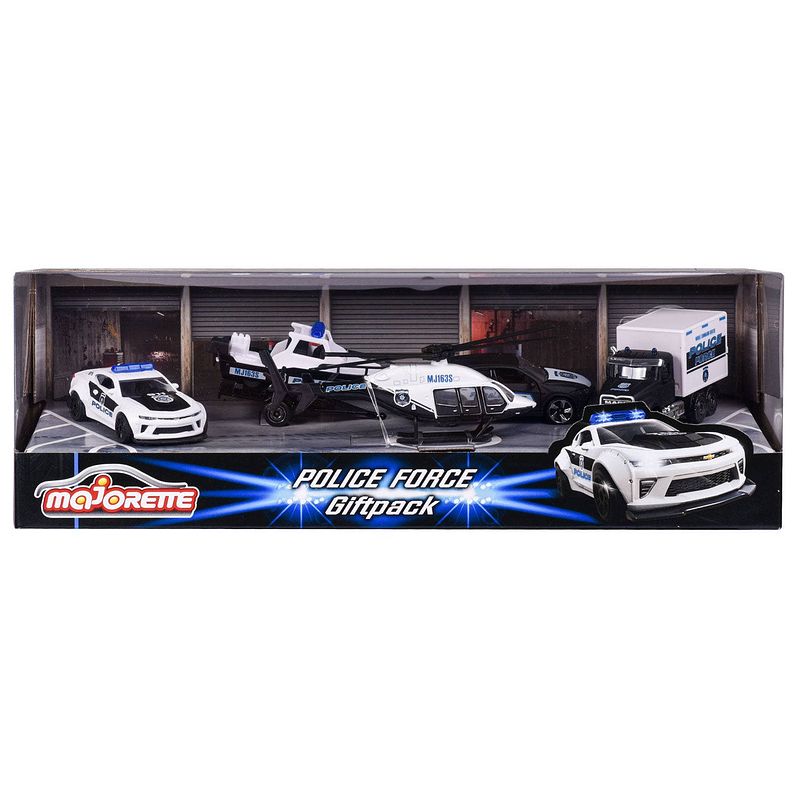 Foto van Majorette - majorette police force auto'ss giftpack 4 stuks