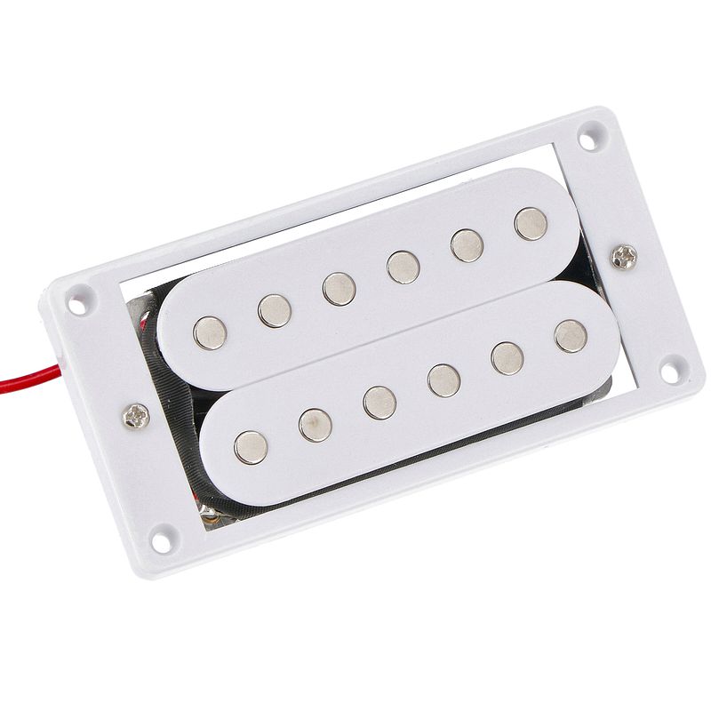 Foto van Fazley 10590 humbucker brugelement wit