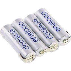 Foto van Panasonic eneloop reihe f1x4 accupack aantal cellen: 4 batterijgrootte: aa (penlite) z-soldeerlip nimh 4.8 v 1900 mah