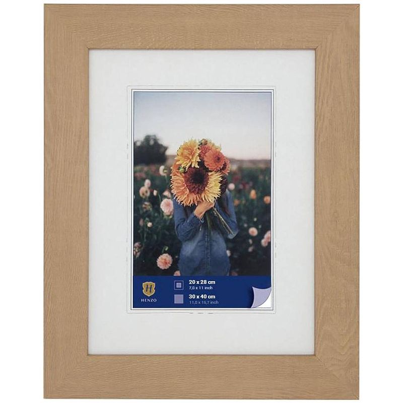 Foto van Henzo fotolijst - dahlia - fotomaat 30x40 cm - beige