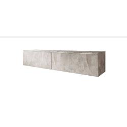 Foto van Meubella - tv-meubel dixon - betonlook - 140 cm