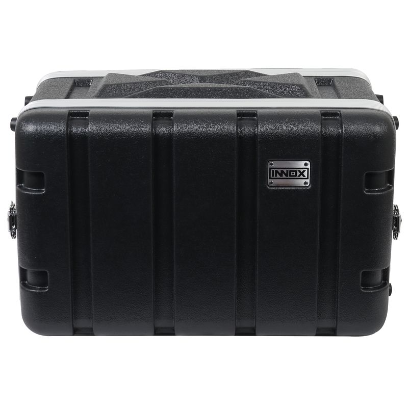 Foto van Innox abs-8-6u 19 inch abs doubledoor flightcase, 6u, ondiep