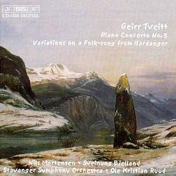 Foto van Tveitt: piano concerto 5/variations on a folk song from hardanger - cd (7318590012529)