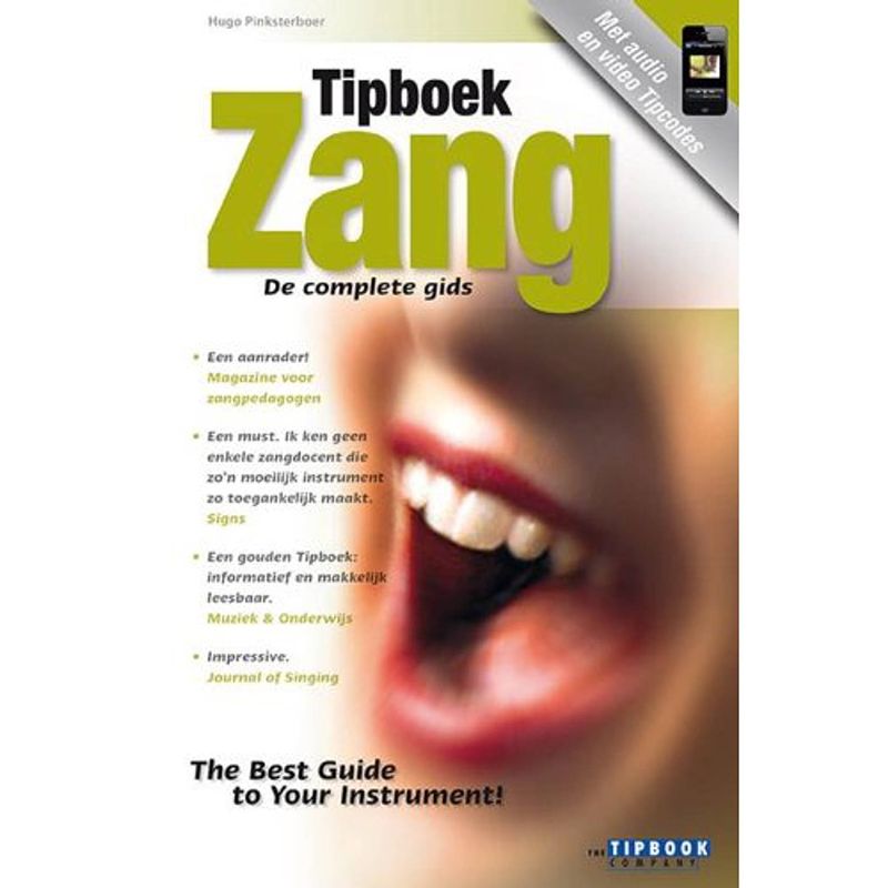 Foto van Tipboek zang