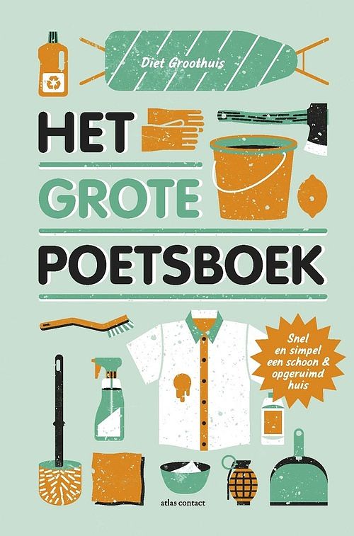 Foto van Het grote poetsboek - diet groothuis - ebook (9789045029412)