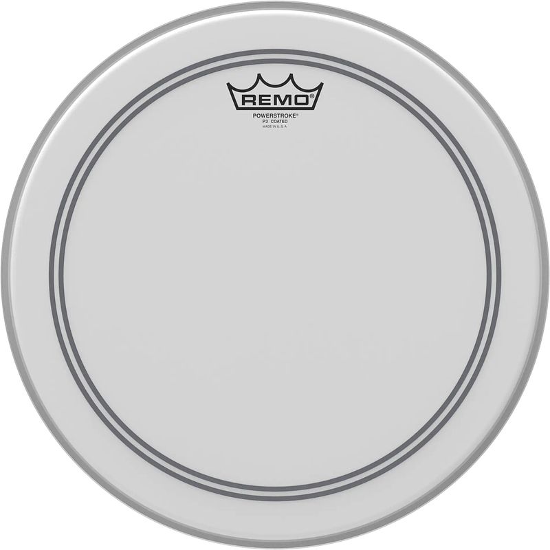 Foto van Remo p3-0114-bp powerstroke p3 coated 14 inch snare/tomvel