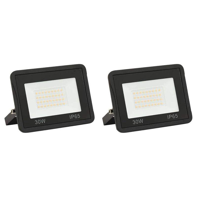 Foto van Vidaxl spotlights 2 st led 30 w warmwit