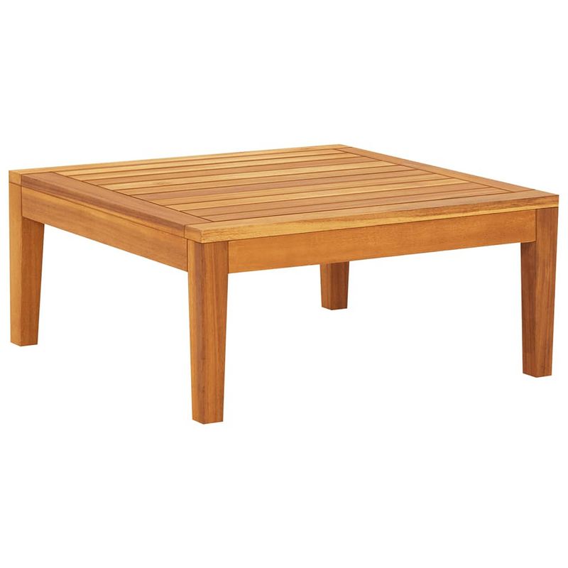 Foto van Vidaxl tuintafel 64x64x29 cm massief acaciahout