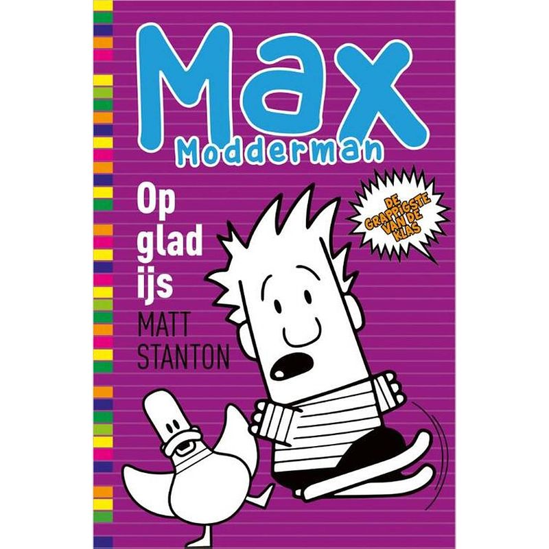 Foto van Max modderman 5 - op glad ijs