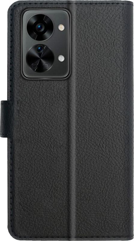 Foto van Xqisit wallet case oneplus nord 2t book case zwart