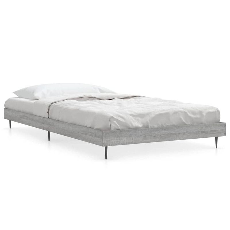 Foto van The living store bedframe - geniet van een goede nachtrust - bedframes - afmeting- 193 x 93 x 20 cm - ken- duurzaam