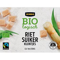 Foto van Jumbo biologisch rietsuikerklontjes 500g