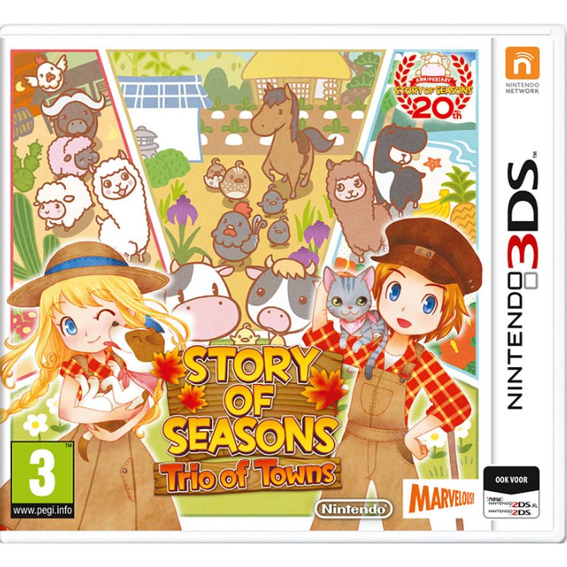 Foto van 3ds story seasons trio of towns