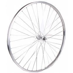 Foto van Rodi voorwiel paralex hybride 28 inch velgrem aluminium 36g zilver