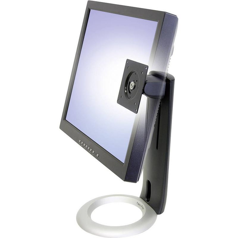 Foto van Ergotron neo-flex® monitorvoet 1-voudig 30,5 cm (12) - 61,0 cm (24) in hoogte verstelbaar, kantelbaar, zwenkbaar, roteerbaar