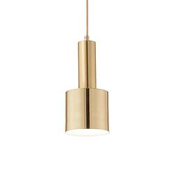 Foto van Moderne hanglamp holly - ideal lux - messing - e27 fitting - 1 lichtpunt - 240 cm