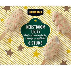 Foto van Jumbo kerstboom ijsjes 6 stuks