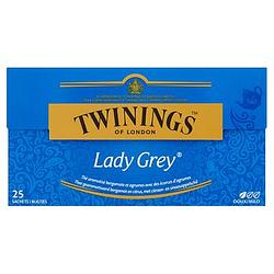 Foto van Twinings of london lady grey 25 stuks bij jumbo