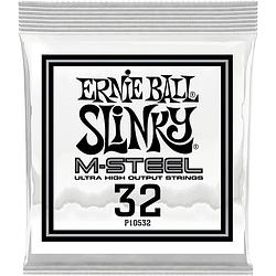 Foto van Ernie ball 10532 .032 slinky m-steel losse snaar voor elektrische gitaar