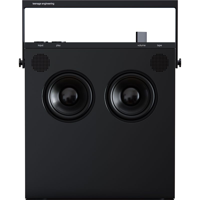 Foto van Teenage engineering ob-4 magic radio matte black radio / bluetooth-speaker