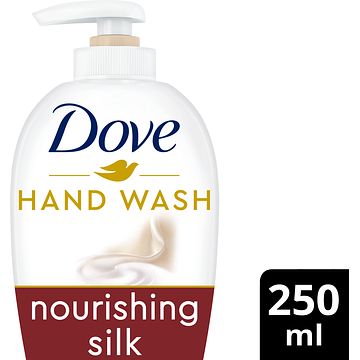 Foto van Dove handzeep fine silk zachte 250ml bij jumbo