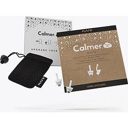 Foto van Calmer® night mini wit slaap oordop audiobeleving verbeteren en stressniveau verlagen flare audio