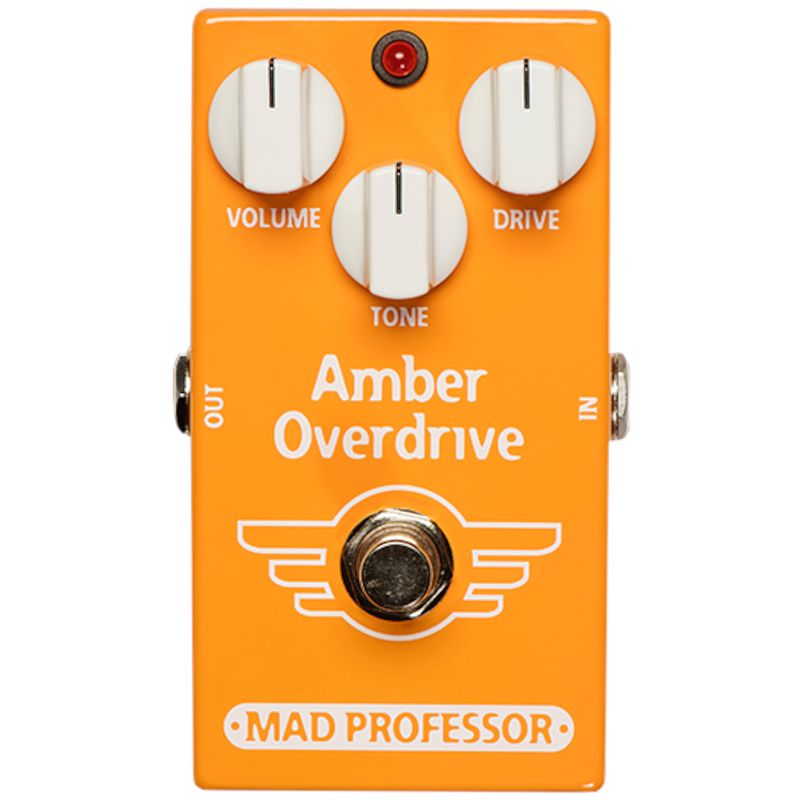 Foto van Mad professor amber overdrive gitaar effectpedaal