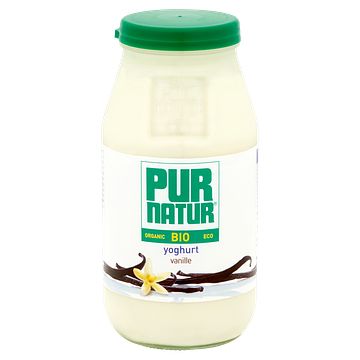 Foto van Pur natur bio yoghurt vanille 500g bij jumbo