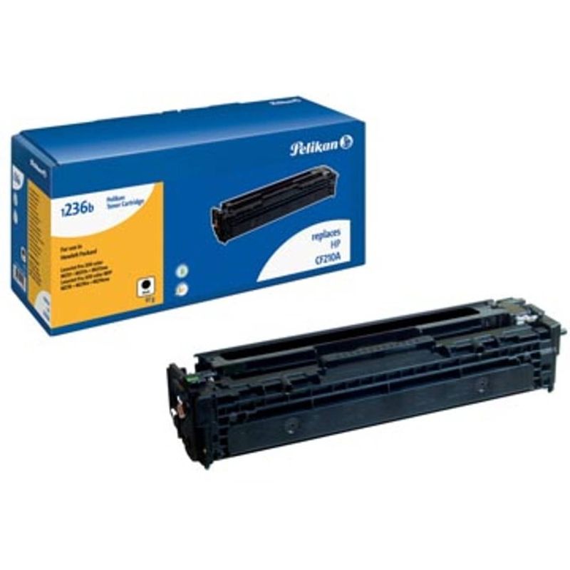 Foto van Pelikan toner zwart, 1600 pagina'ss voor hp 131a - oem: cf210a