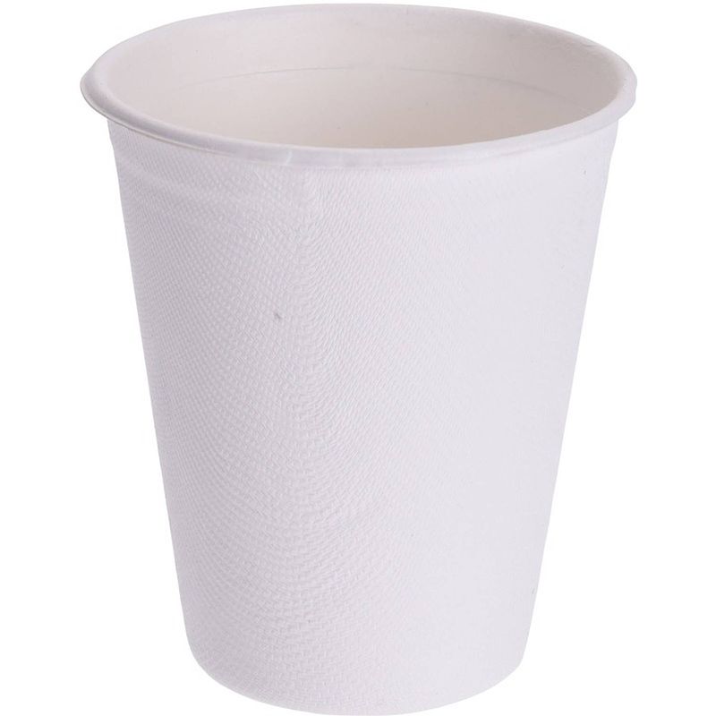 Foto van 32x duurzame, gerecyclede koffiebekers/drinkbekers 275 ml - bekers