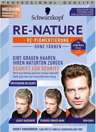 Foto van Schwarzkopf re-nature man medium