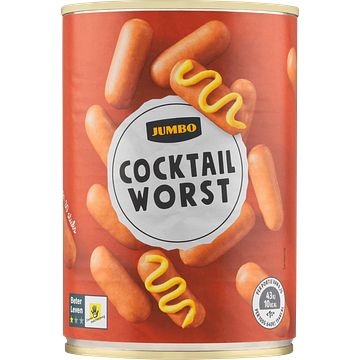 Foto van Jumbo cocktailworst 400g