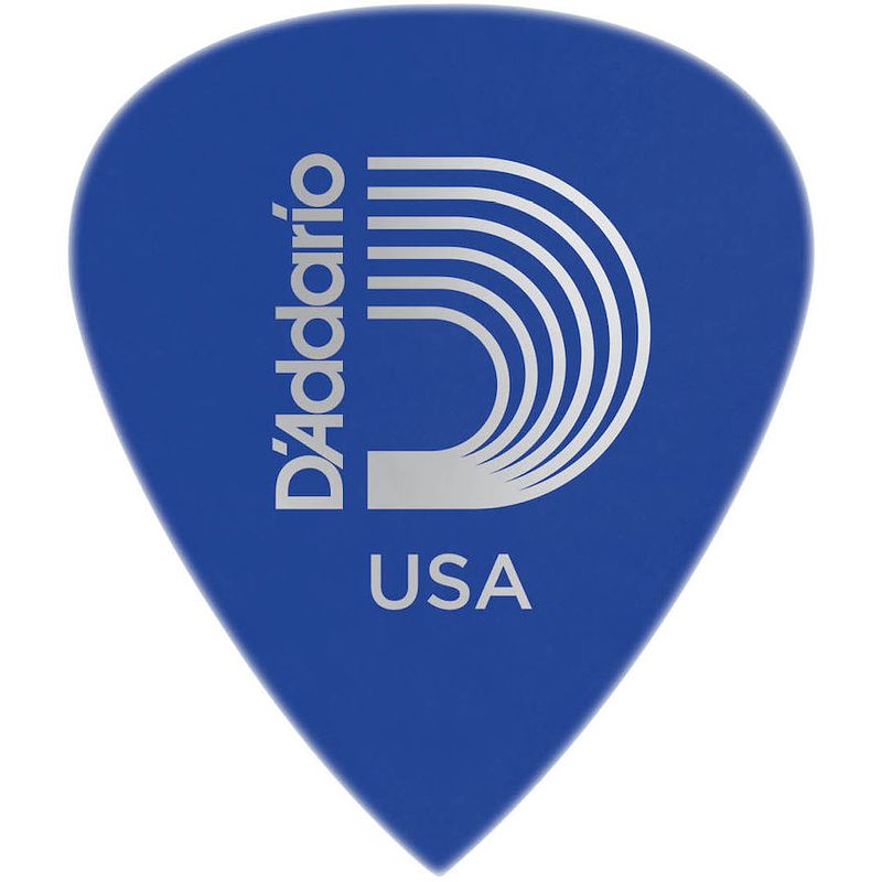 Foto van D'saddario 6dbu5-10 duralin precision gitaar plectrums medium/heavy 10-pack