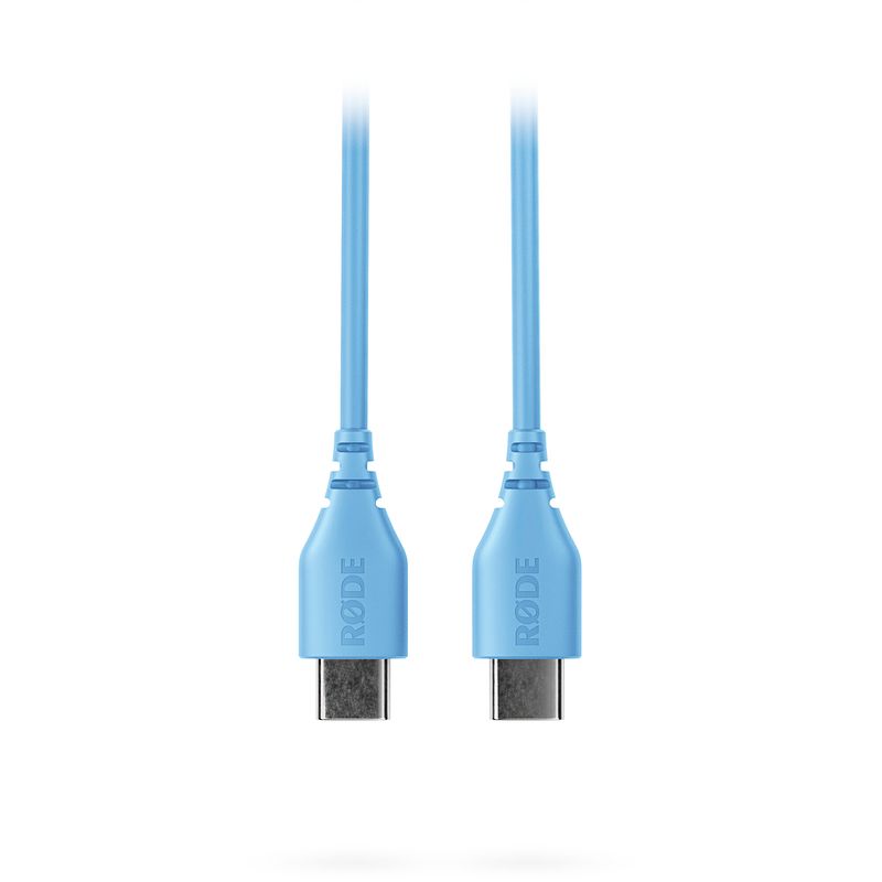 Foto van Rode sc22 blue usb-c - usb-c kabel (30 cm)