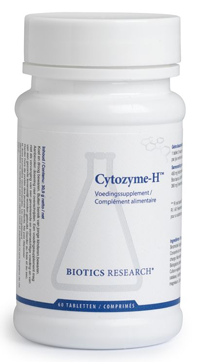 Foto van Biotics cytozyme-h tabletten