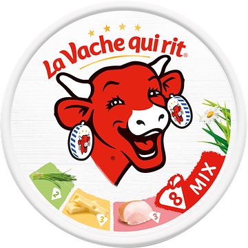 Foto van La vache qui rit mix smeltkaas/smeerkaas 8 stuks 120g bij jumbo