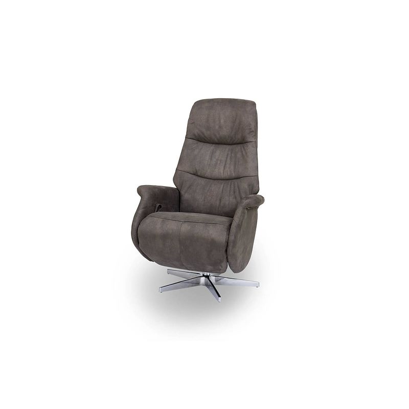 Foto van Drix relaxfauteuil in bruin.