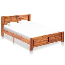 Foto van Vidaxl bedframe massief acaciahout 120x200 cm