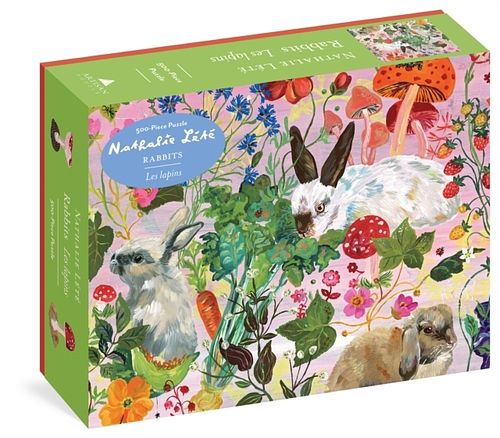 Foto van Nathalie lete: rabbits 500-piece puzzle - puzzel;puzzel (9781648290473)