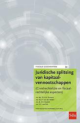 Foto van Juridische splitsing van kapitaalvennootschappen - e.r. roelofs - paperback (9789012404945)