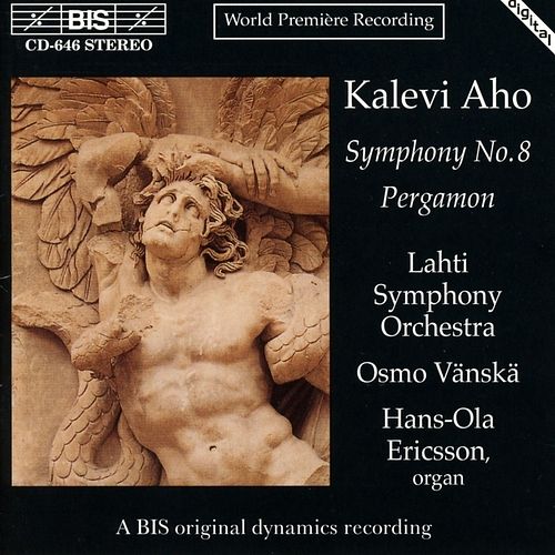 Foto van Aho: symphony no.8 for organ and orchester - cd (7318590006467)