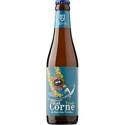 Foto van La corne triple belgisch bier fles 330ml bij jumbo