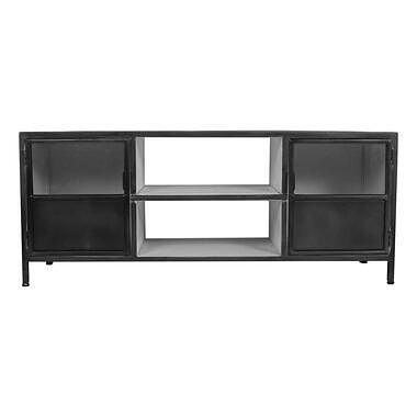 Foto van Hsm collection tv-dressoir bronx - grijs/wit - 130x45x55 cm - leen bakker